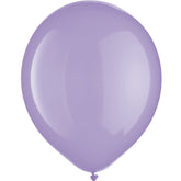 Lavender Solid Color 12" helium quality 15 count Latex Balloons